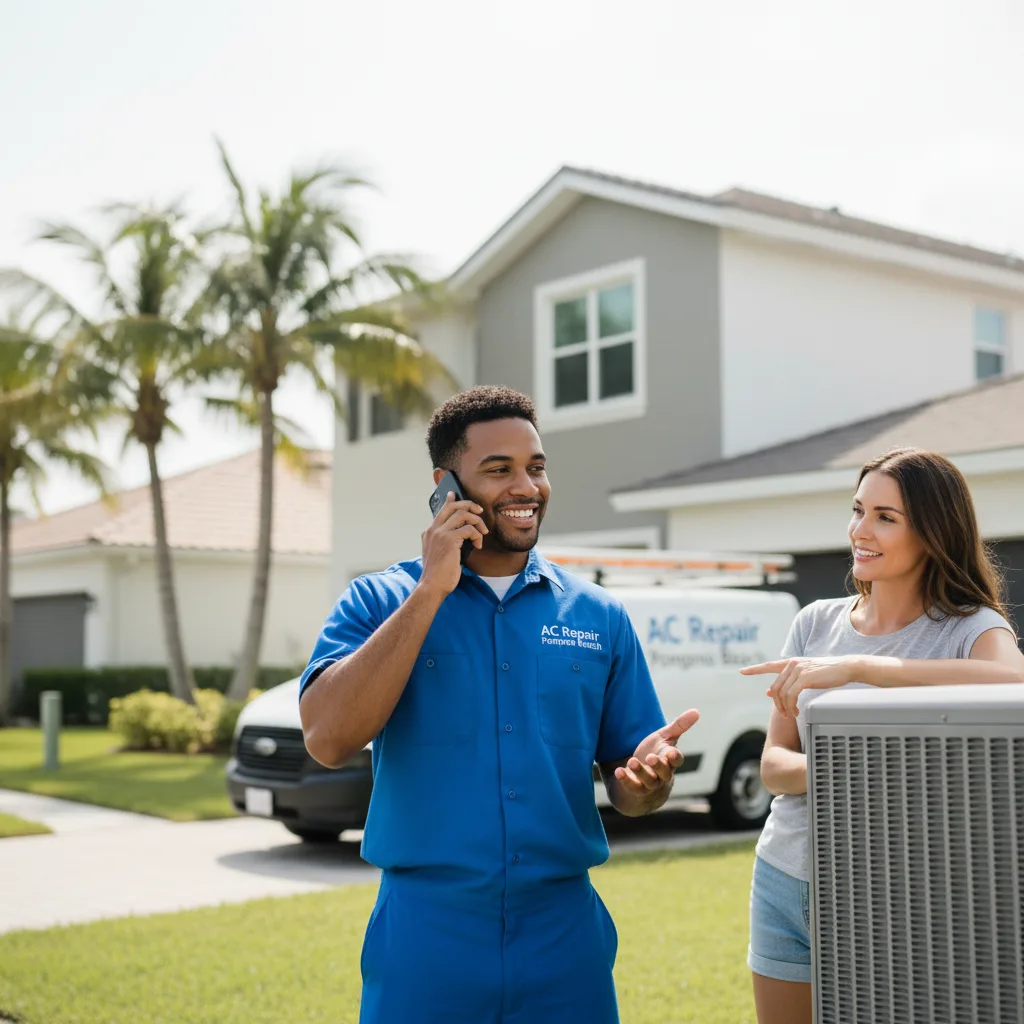 AC Repair Pompano Beach customer support in Homer Glen